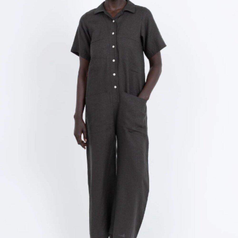 Ilana Kohn Mabel Coverall Washed Black